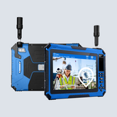 HUGEROCK G101M 2.0Ghz 1000 nit Lcd FHD Screen Industrial Panel Pc Multi-frequency Antenna Rtk Gps android rugged tablet